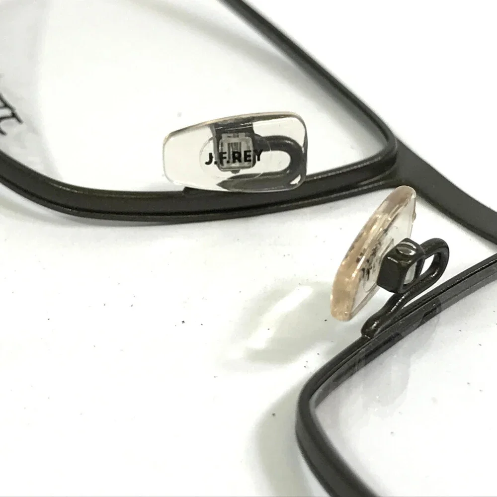J.F. Rey Eyeglasses Frames JF2586 4500 Matte Gray Rectangle Full Rim 55-18-145